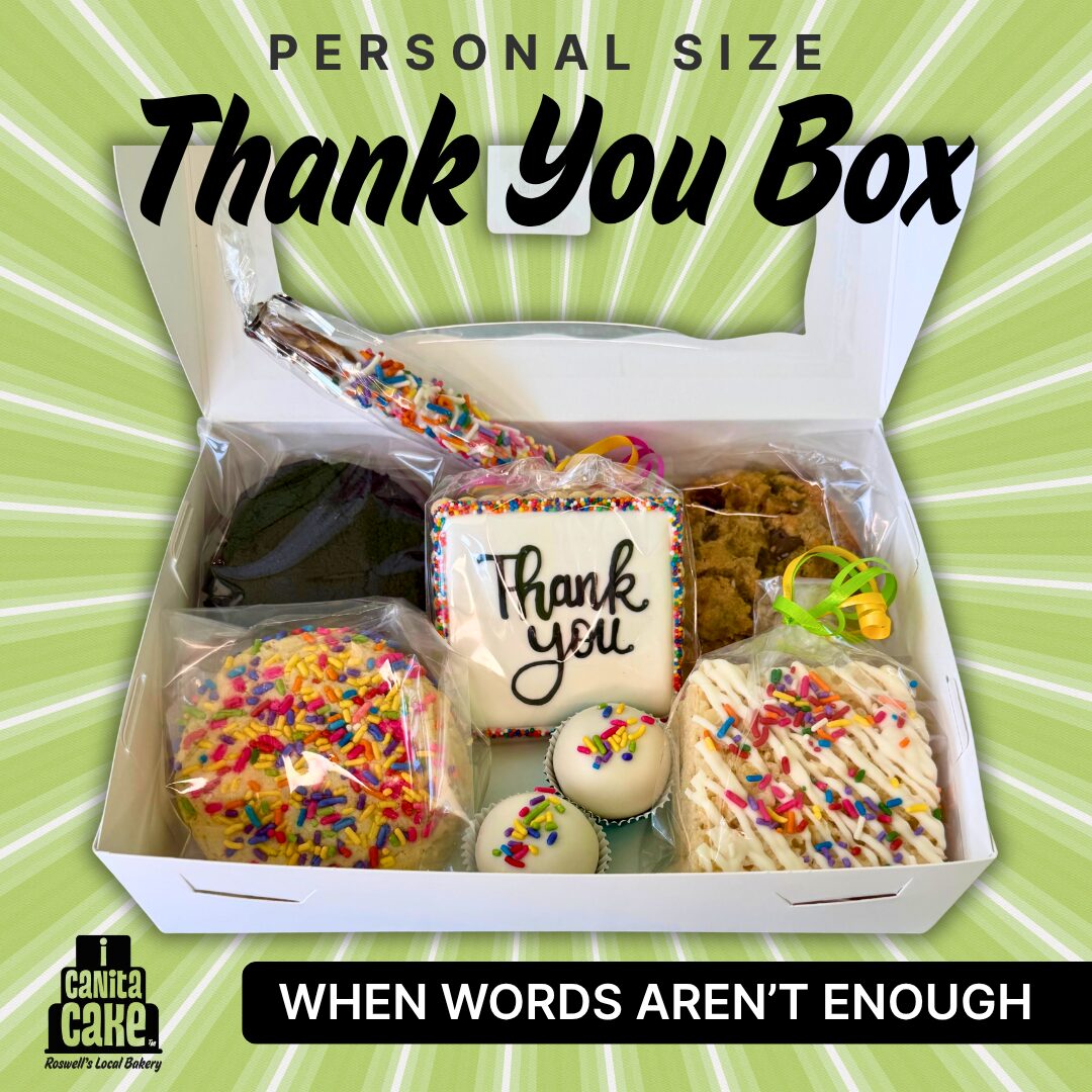 Thank You Box PERSONAL by I Canita Cake